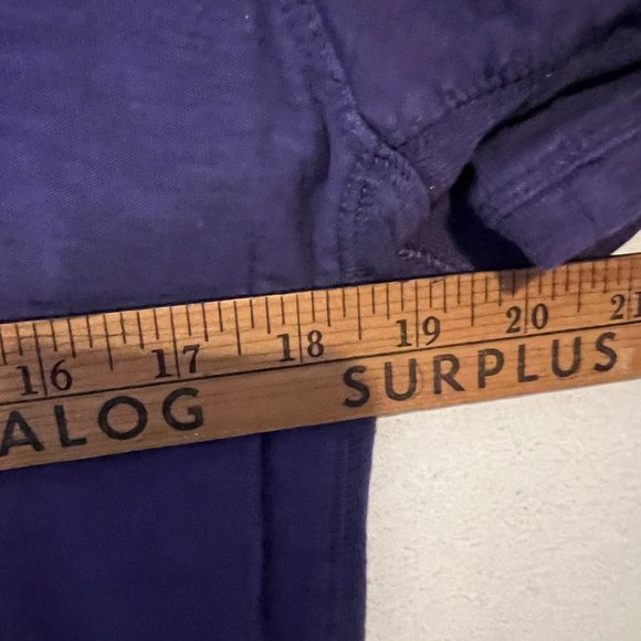 DKNY Jeans T-Shirt Mens Large Purple Crew Neck Stretch Short Sleeves - Picture 4 of 9